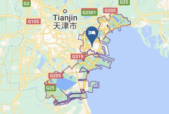 Binhai New Area - Tianjin Baohai Holiday Hotel Maps