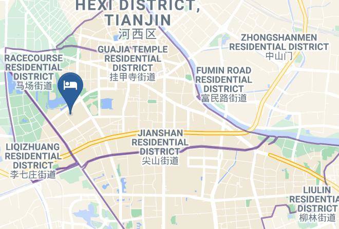 Hexi District - Tianjin Chengshi Sunshine Hotel Maps