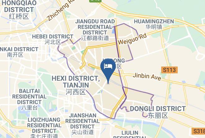 Hedong District - Tianjin Haizhu Hotel Maps