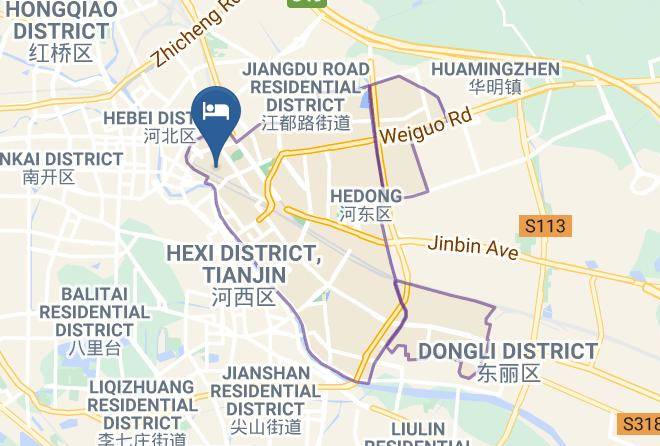 Hedong District - Tianjin Huiyuanfeng Business Hotel Maps