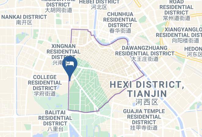 Tianjin Jinbin International Hotel Map