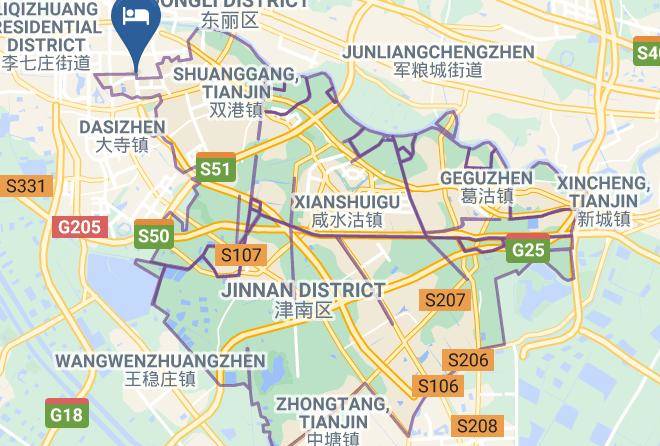 Jinnan District - Tianjin Jinwei Hotel Maps