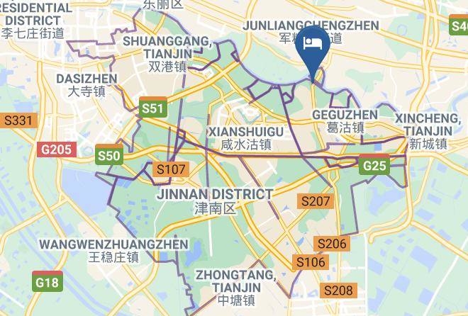 Jinnan District - Tianjin Lihe Garden Hotel Maps