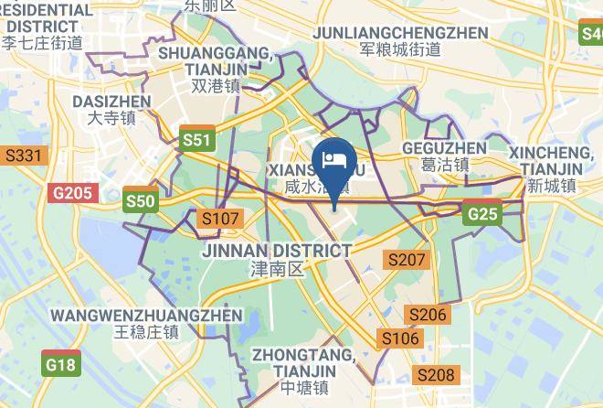 Jinnan District - Tianjin Riverside Express Hotel Maps