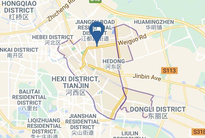 Hedong District - Tianjin Ruida Spring Boutique Hotel Maps