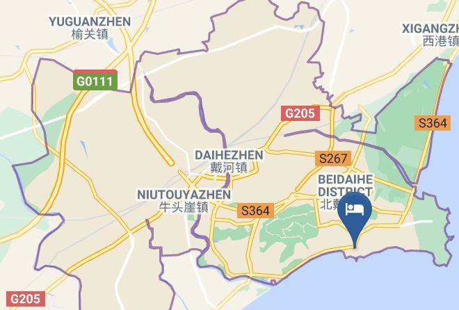 Qinhuangdao - Tianjin Veteran Cadre Sanatorium Maps