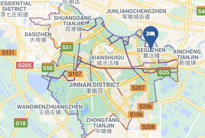 Jinnan District - Tianjin West La Grand Large Hotel Maps