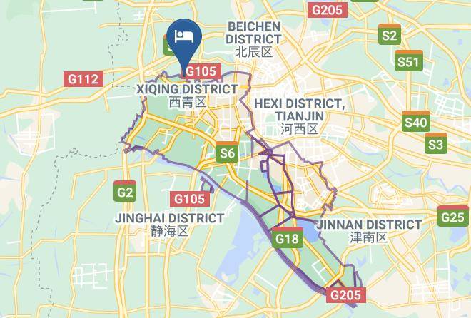 Xiqing District - Tianjin Yangliuqing Golf Club Maps