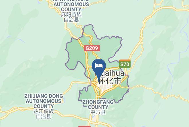Huaihua - Tiankai Hotel Maps