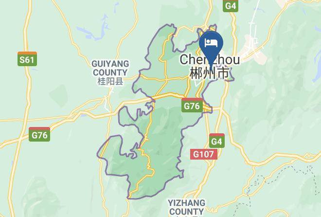 Chenzhou - Tianlang Yunduan Garden Hotel Maps