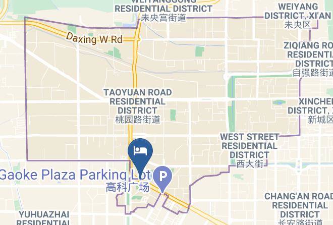 Xi An - Tianlong Commercial Hotel Maps