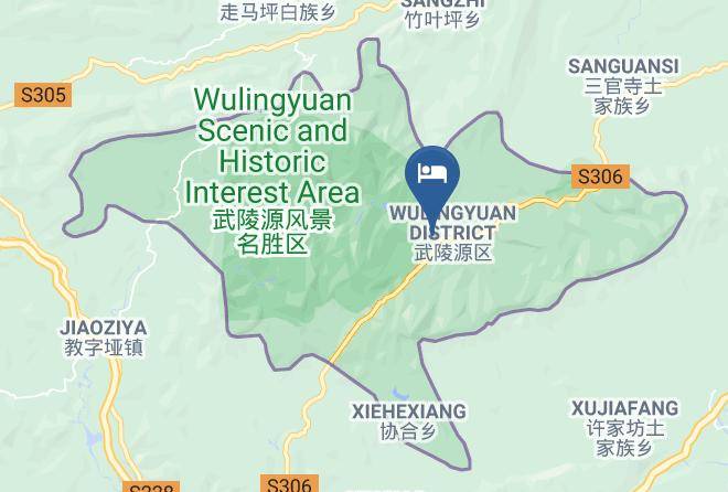 Zhangjiajie - Tianlong Hotel Maps