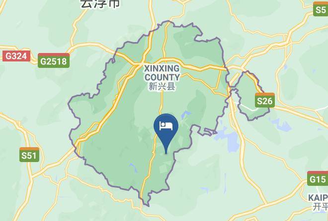 Tianlu Mountain Wuyou Valley Hotel Map
