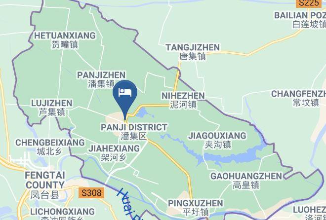 Huainan - Tianlun Business Hotel Maps