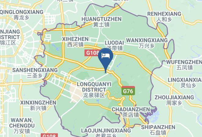 Chengdu - Tianlun International Hotel Maps