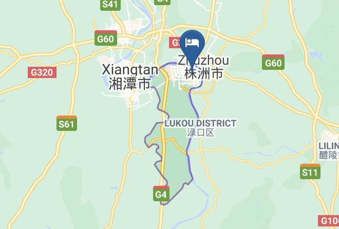 Zhuzhou - Tianlun Ruixi International Hotel Maps