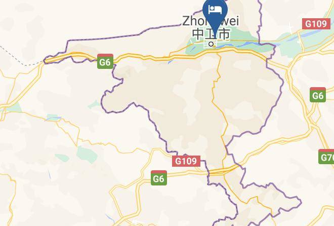 Zhongwei - Tianma Business Hotel Maps