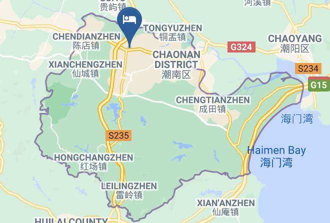 Tianma Hotel Map
