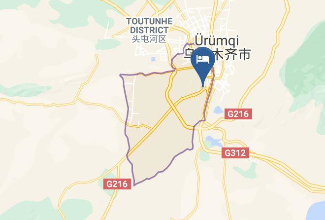 Urumqi - Tianmai Business Hotel Maps