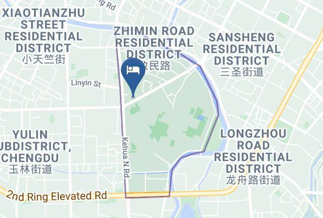 Chengdu - Tianqi Hotel Maps