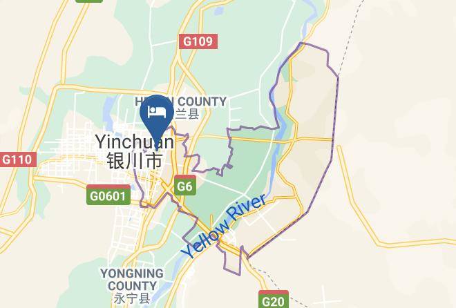 Yinchuan - Tianqi Hotel Maps