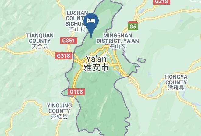 Yaan - Tianqiao Nongjialle Hotel Maps