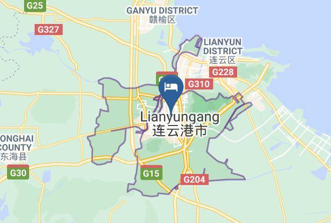 Lianyungang - Tianqing Hotel Maps