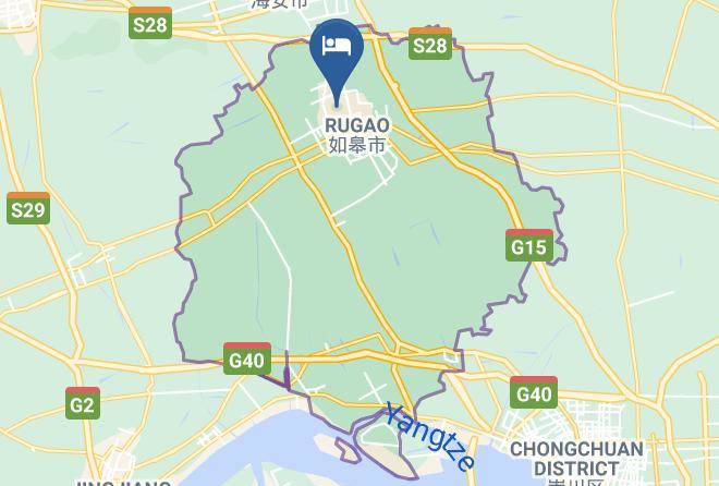 Nantong - Tianrui Commercial Hotel Maps