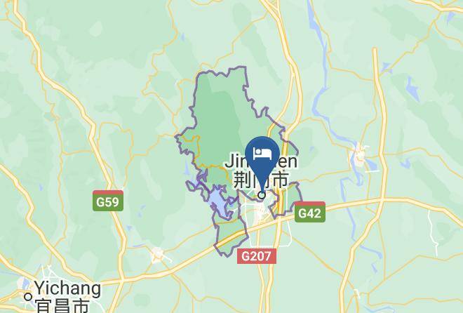 Jingmen - Tianrun Wanli Hotel Maps