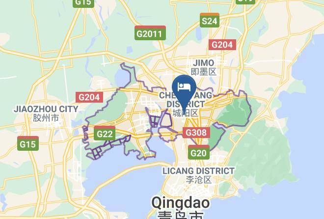 Qingdao - Tianshuangyan Hotel Maps