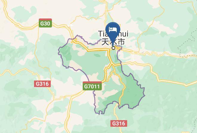 Tianshui - Tianshui Tianyue Business Hotel Maps