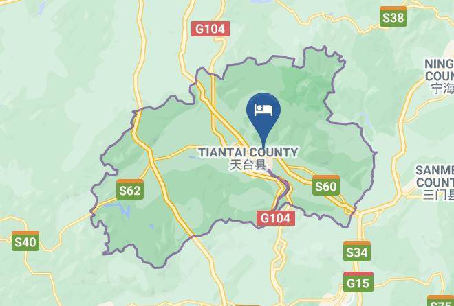 Taizhou - Tiantai He Hotel Maps