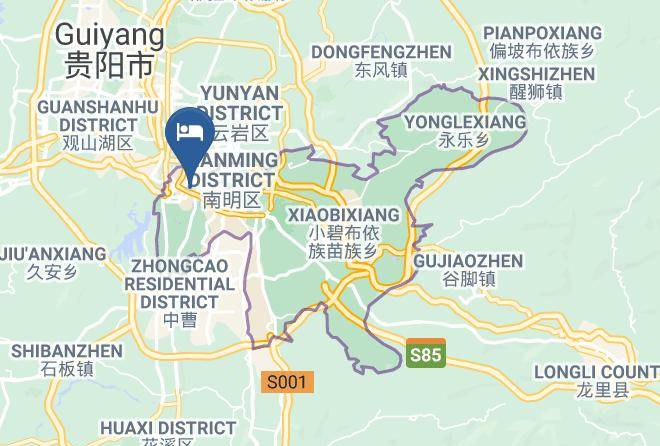 Guiyang - Tiantai Lixing Hotel Maps