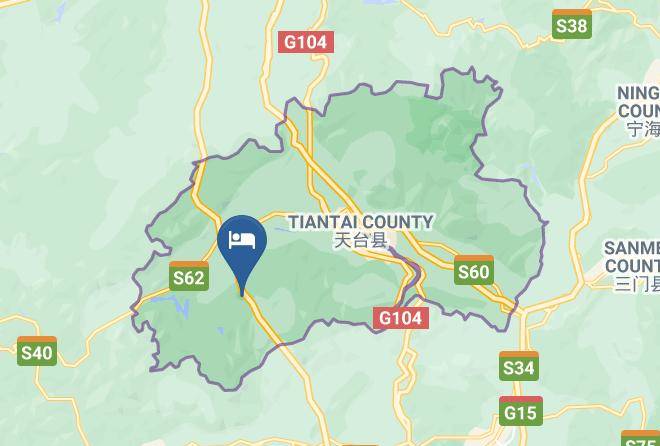 Taizhou - Tiantai Mountain Out Of Mountain Hotel Maps