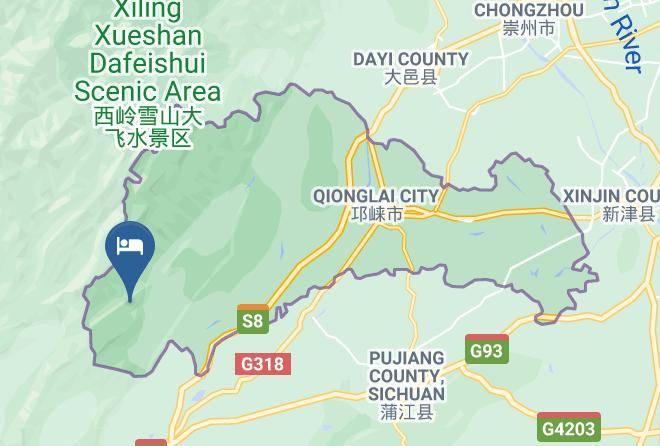 Chengdu - Tiantaishan Yinshiyuan Maps