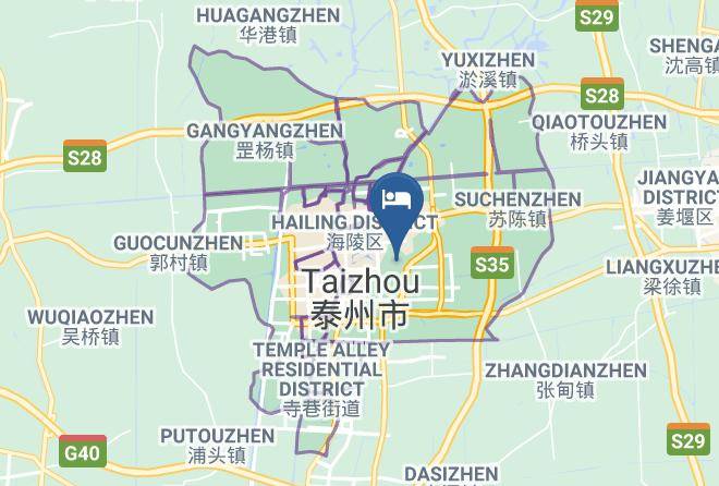 Taizhou - Tiantangniao Hotel Maps