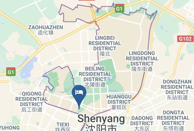 Shenyang - Tiantian Express Hotel Maps