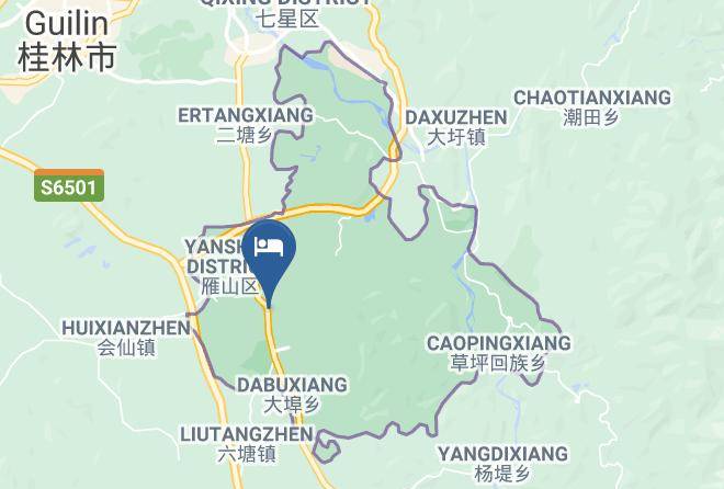 Guilin - Tiantian Holiday Commercial Hotel Maps