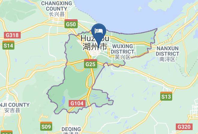 Tianwaitian Hotel Huzhou Map