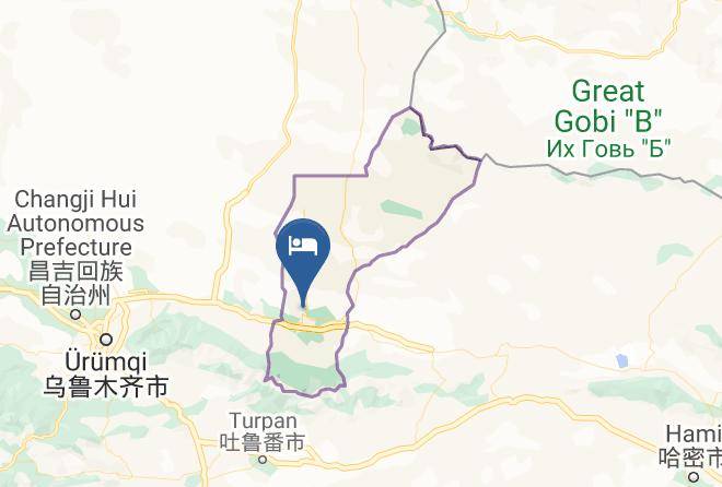 Changji Huizu Aut Prefecture - Tianxiang Hotel Maps