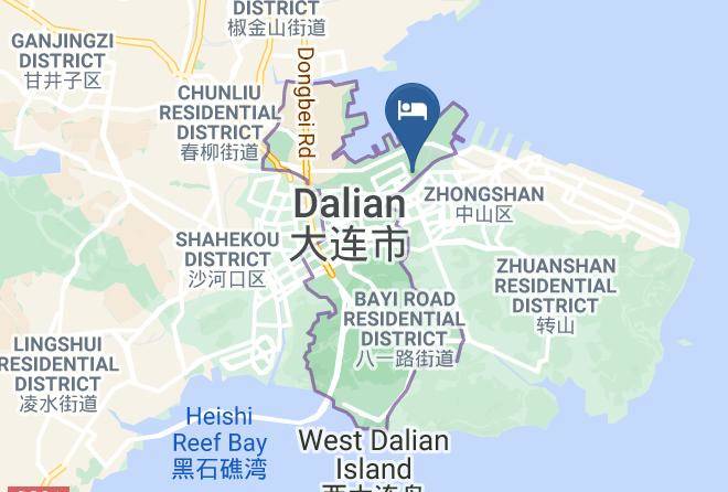 Dalian - Tianxiang Railway Hotel Maps