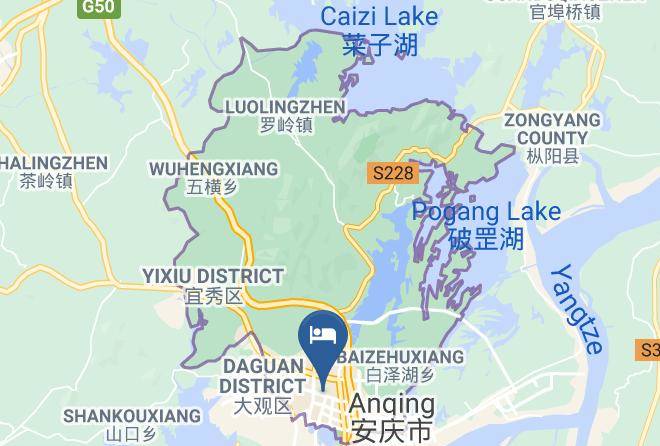 Anqing - Tianxianhe Hotel Maps