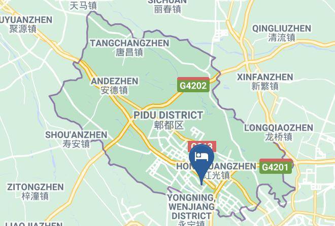 Chengdu - Tianxin Hotel Maps