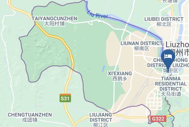 Liuzhou - Tianya Hotel Maps