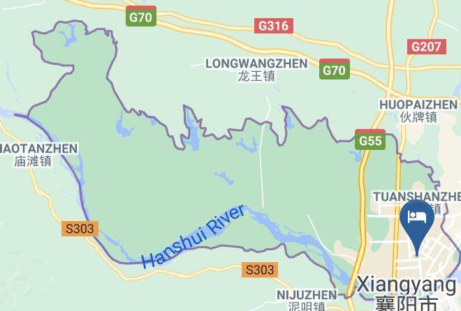 Xiangyang - Tianyang Business Hotel Maps