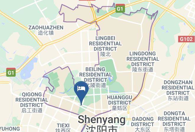 Shenyang - Tianyang Hotel Maps