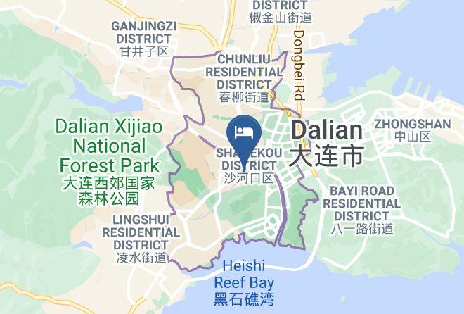 Dalian - Tianyi Hotel Maps