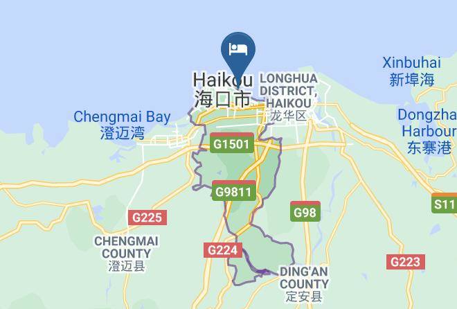 Haikou - Tianyou Hotel Maps