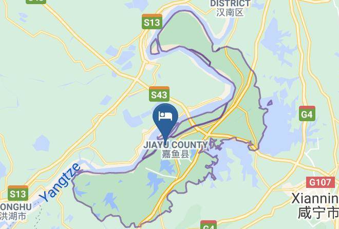 Xianning - Tianyou Hotel Maps