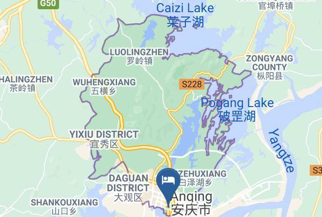 Anqing - Tianyu Garden Hotel Maps
